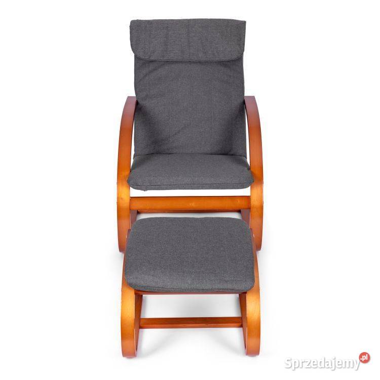 Fotel fiński bujany z podnóżkiem leżanka do podlaskie Bielsk Podlaski