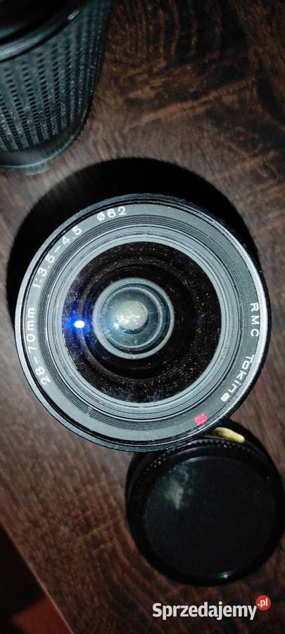 2x Aparat Olympus om 10 obiektywy torba Janów sprzedam