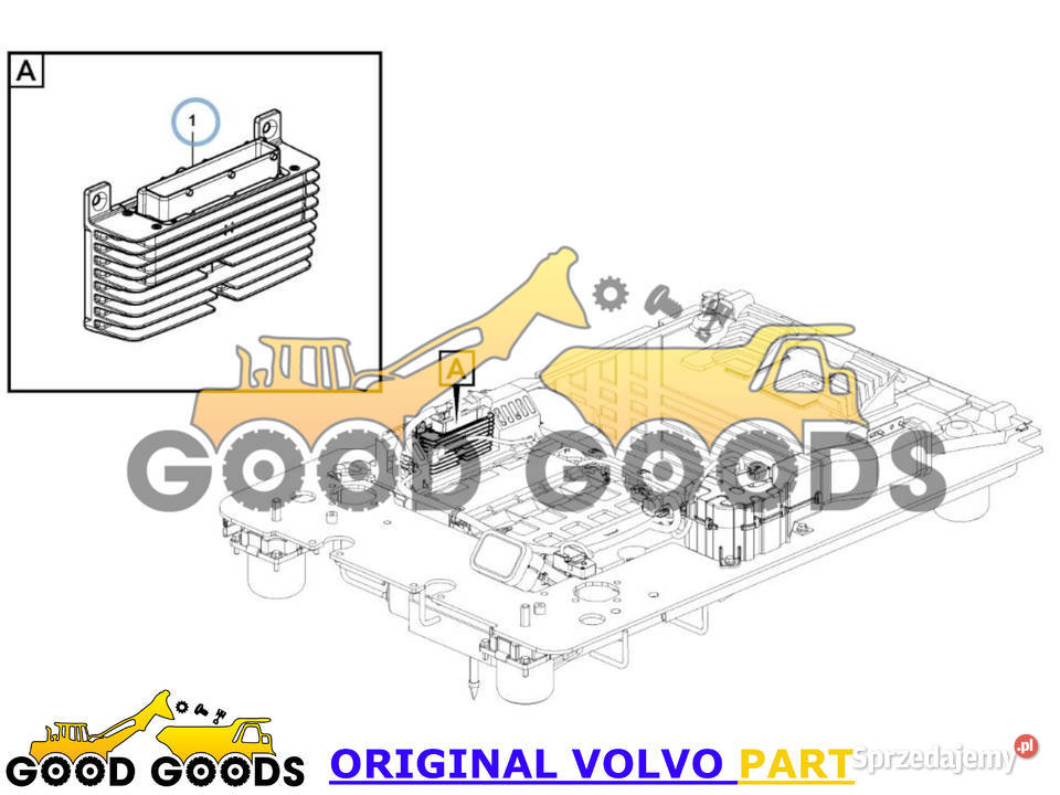 VOLVO KOMPUTER STEROWNIK KLIMATYZACJI 11383475 Władysławów