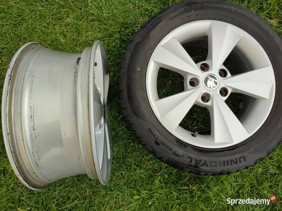 Felga 16 65Jx16H2 ET46 Aluminiowa Skoda Octavia Średnica 16"