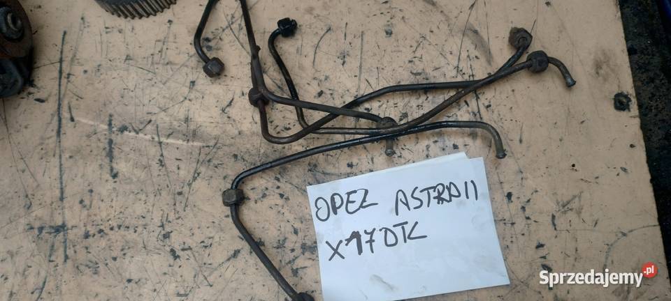 OPEL ASTRA VECTRA 17TD X17DTL przewody wtryskowe świętokrzyskie