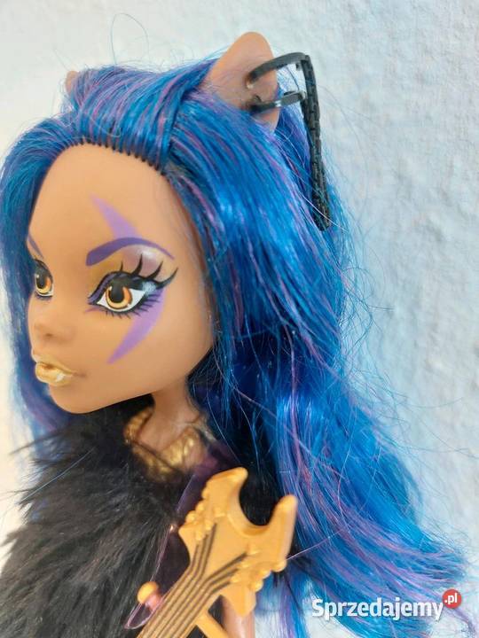 Monster High Clawdeen Wolf Fierce Rockers Wojnowce