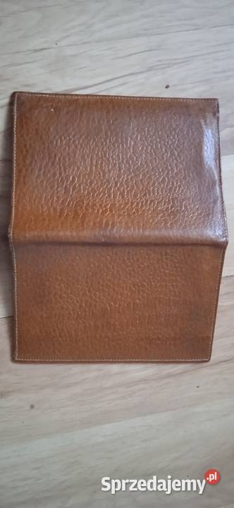 Portfel z PRLu Skórzany Dla mężczyzn Świdnica