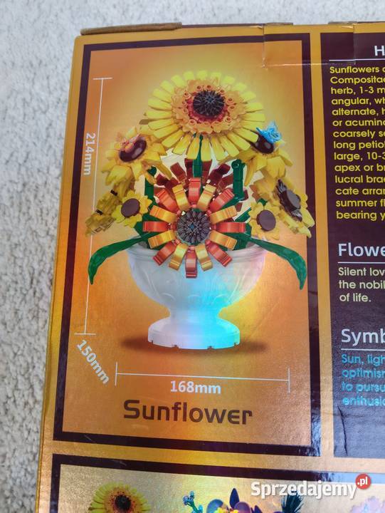 Klocki sunflower NOWE