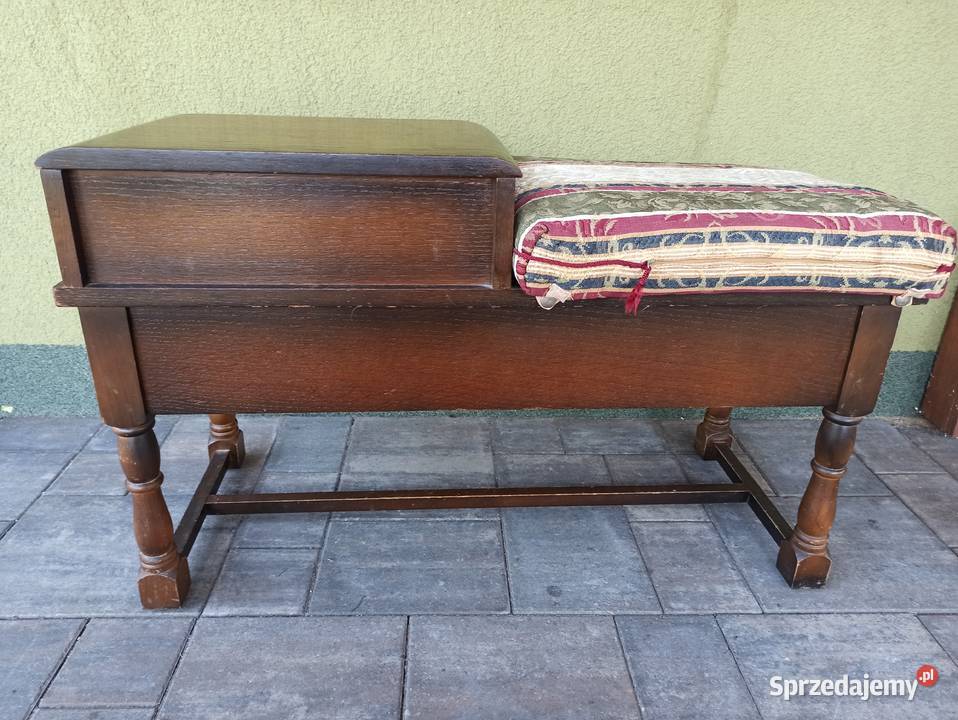 stylowa ławeczka siedzisko stolik Budzyń