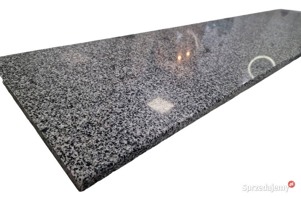 Parapet Stopnica granitowa polerowana Dark Grey Tczew