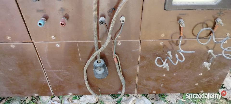 Stara rozdzielcza tablica energetyczna Panel ciężarowe sprzedam