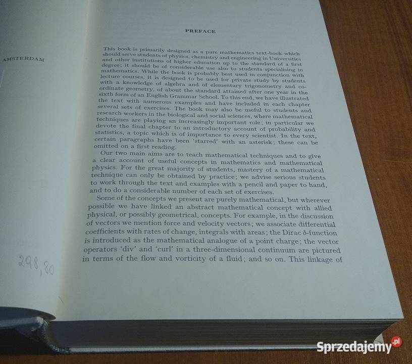 Mathematical methods in physics Chisholm a sprzedam