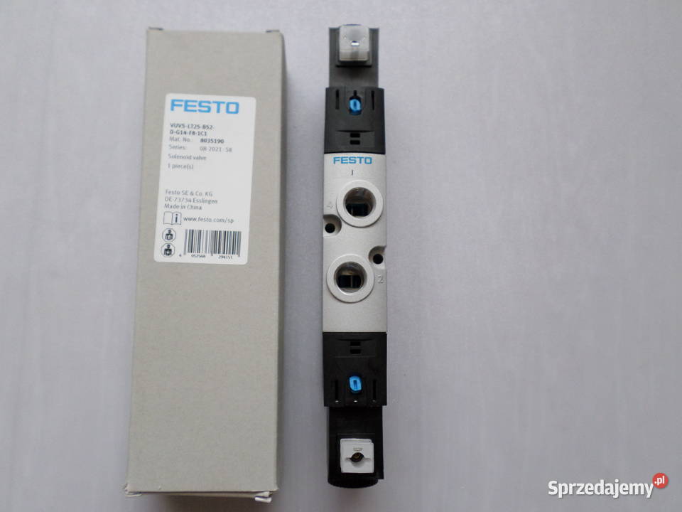 Festo zawory elektromagnetyczne NOWE Słupsk