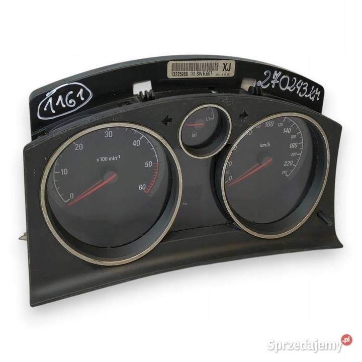 LICZNIK ZEGARY 13225988 XJ Opel Astra H Zafira B Chełm