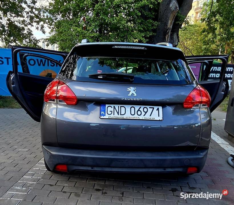 Peugeot 2008 12 2015r 60kw mazowieckie Warszawa