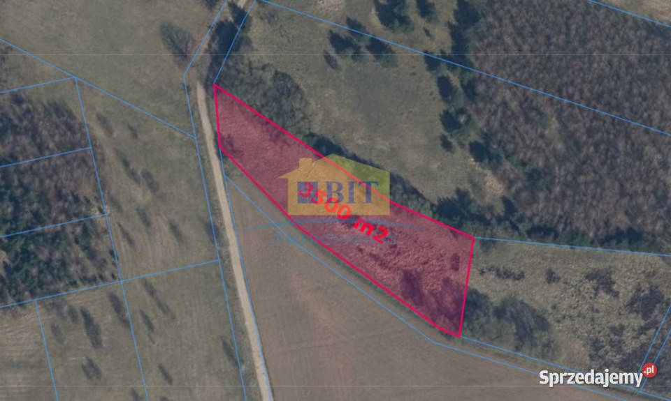 Działka 3500 m2 Chlebowo Jeziorem Siecino