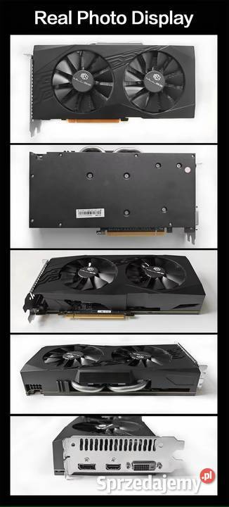 Karta graficzna MILLSE AMD Radeon RX 580 8GB Komputery i Akcesoria Myślenice sprzedam