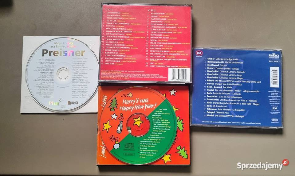 Płyty CD muzyka świąteczna kolędy Zielona Góra