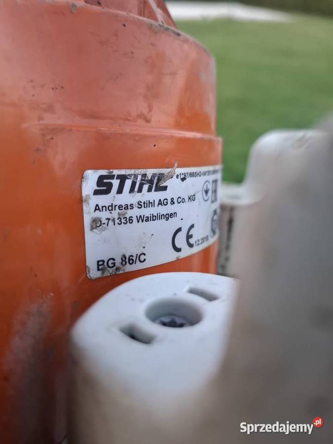 Dmuchawa odkurzacz sthil bg 86