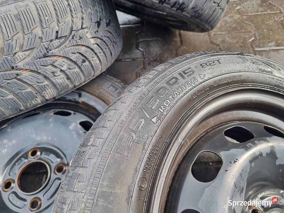 Koła felgi stalowe FORD Fiesta MK7 4x108 opony Łódź