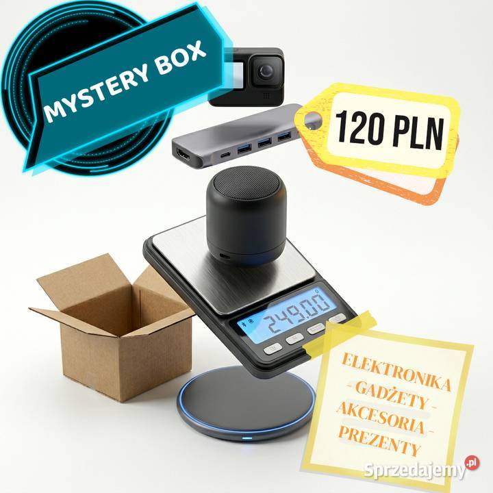 Mystery Box PREZENT niej niego mix przedmiotów Gdańsk