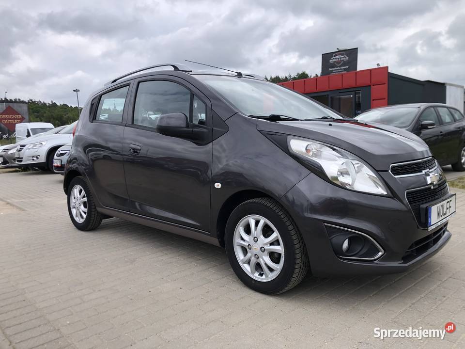 Chevrolet Spark 12 benzyna 5drzwi ALU Klima grafitowy Lębork sprzedam