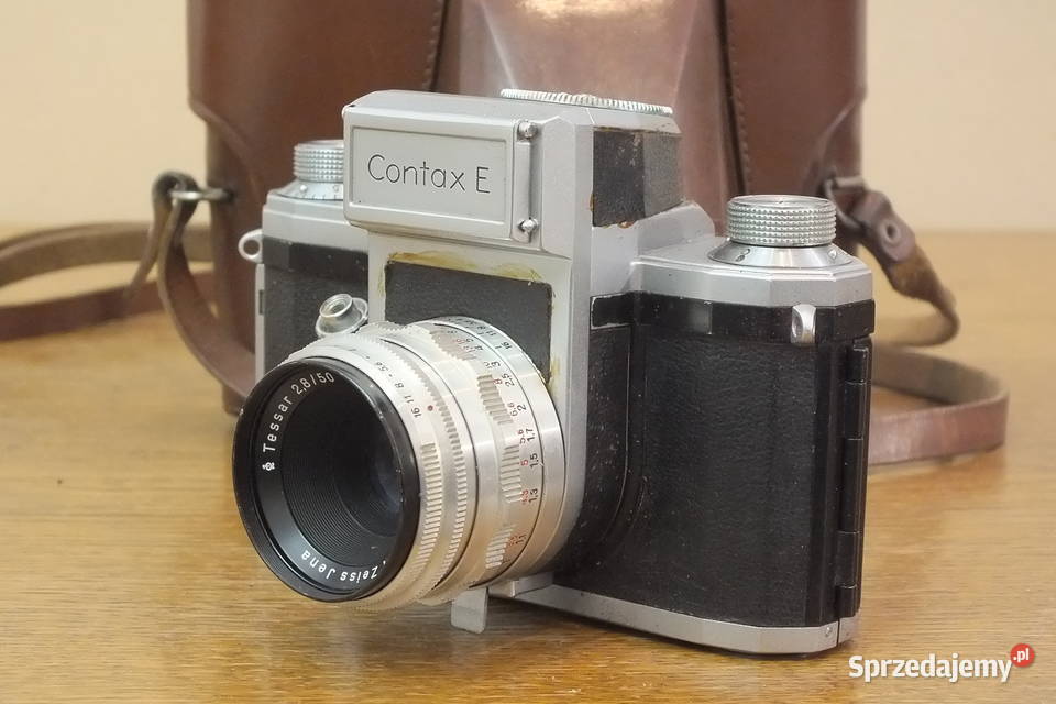 Aparat fotograficzny Contax E Aparaty Lubin