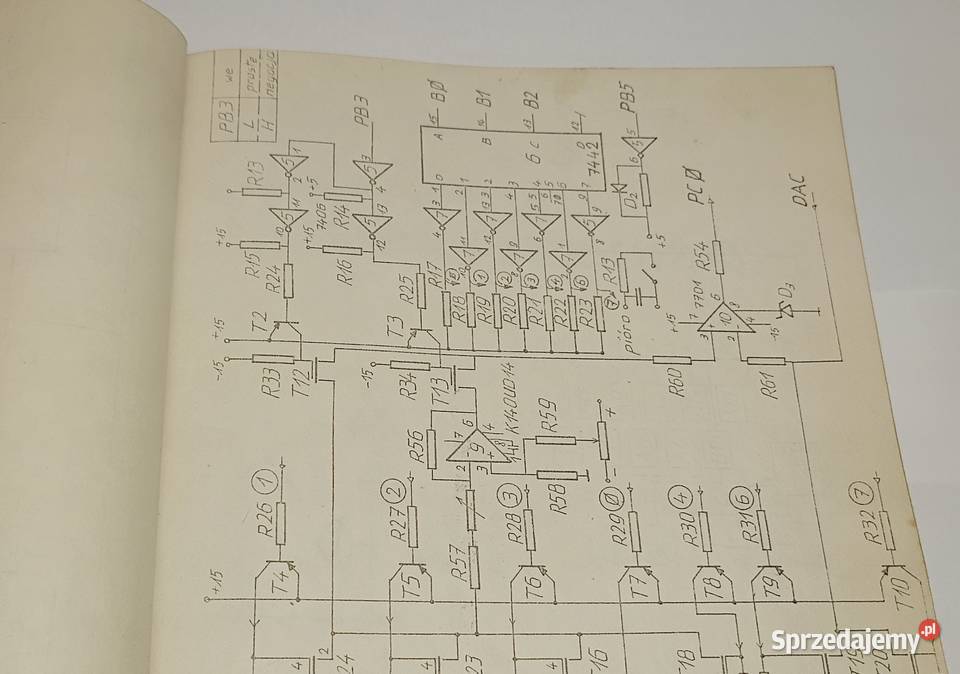 Instrukcja obsługi Interface ZX81 ZX Spectrum technika, nauki techniczne pomorskie Gdańsk