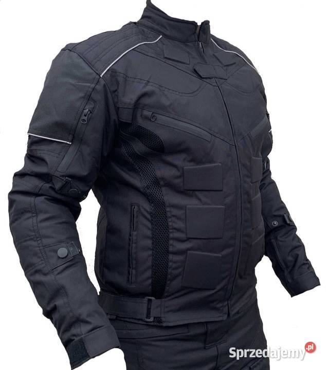 Kurtka motocyklowa czysta czarna uniwersalna Witnica sprzedam