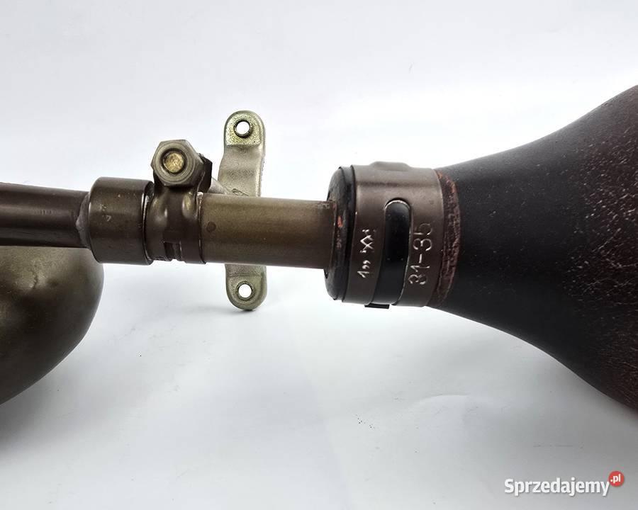 Klakson do zabytkowych aut sygnowany Francja Bronisze sprzedam
