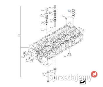 ORING OBSADY WTRYSKIWACZA IVECO 17278881 dostawcze pomorskie Słupsk