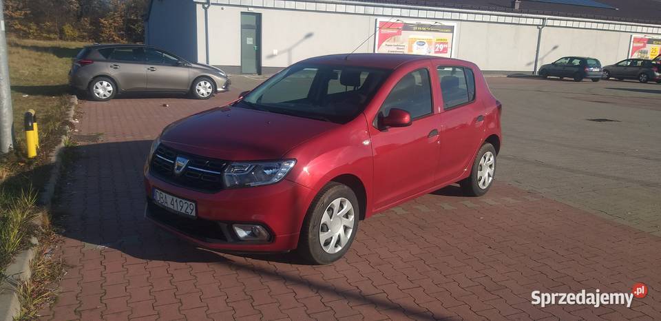 Dacia Sandero 09 TCe 2018 dolnośląskie Wałbrzych