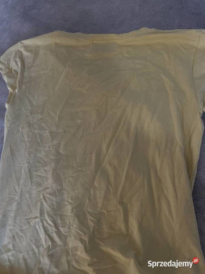 Tshirt koszulka bluzka z krótkim rękawem w Bez wzoru