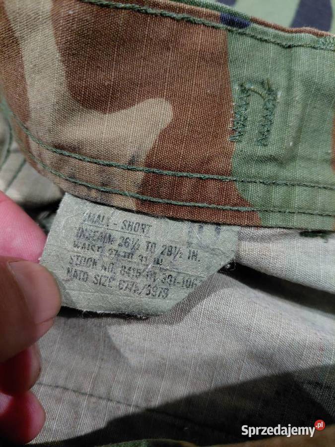 Spodnie bdu woodland small short Ripstop Wrocław