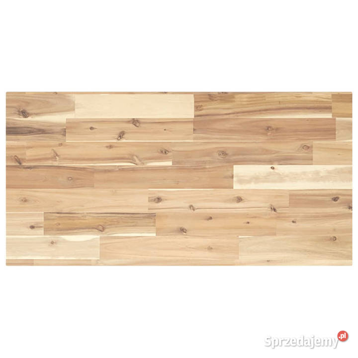 Blat do stołu 100x40x2 prostokątny lite drewno
