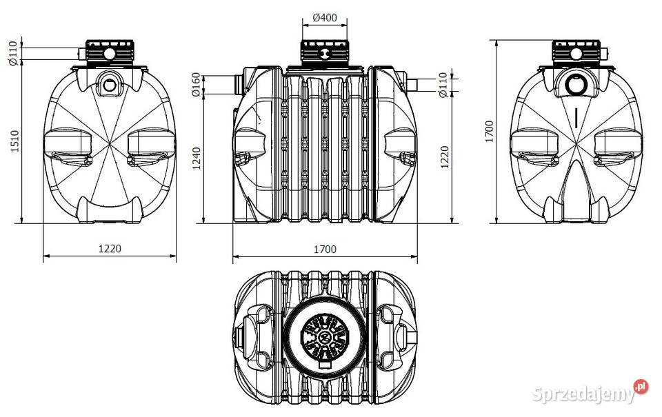 OCZYSZCZALNIA BIOLOGICZNA OPTIMAX 4SBR 4 OSÓB Oczyszczalnie ścieków