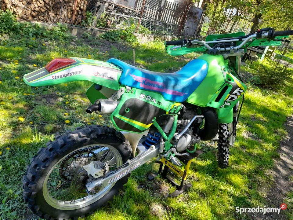 Kawasaki kdx 200 w orginale 1200km podlaskie Knyszyn sprzedam