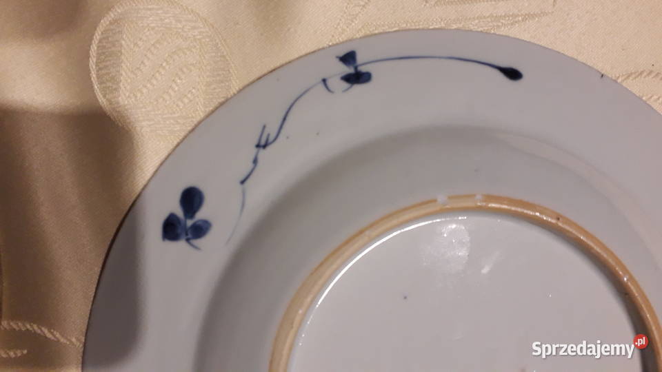 dwa stare chińskie talerze Szczecin