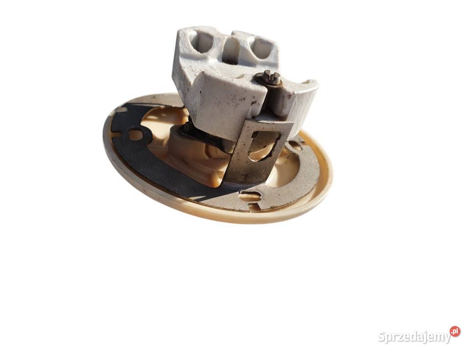 Stary przełącznik elektryczne podtynkowy Cieszyn