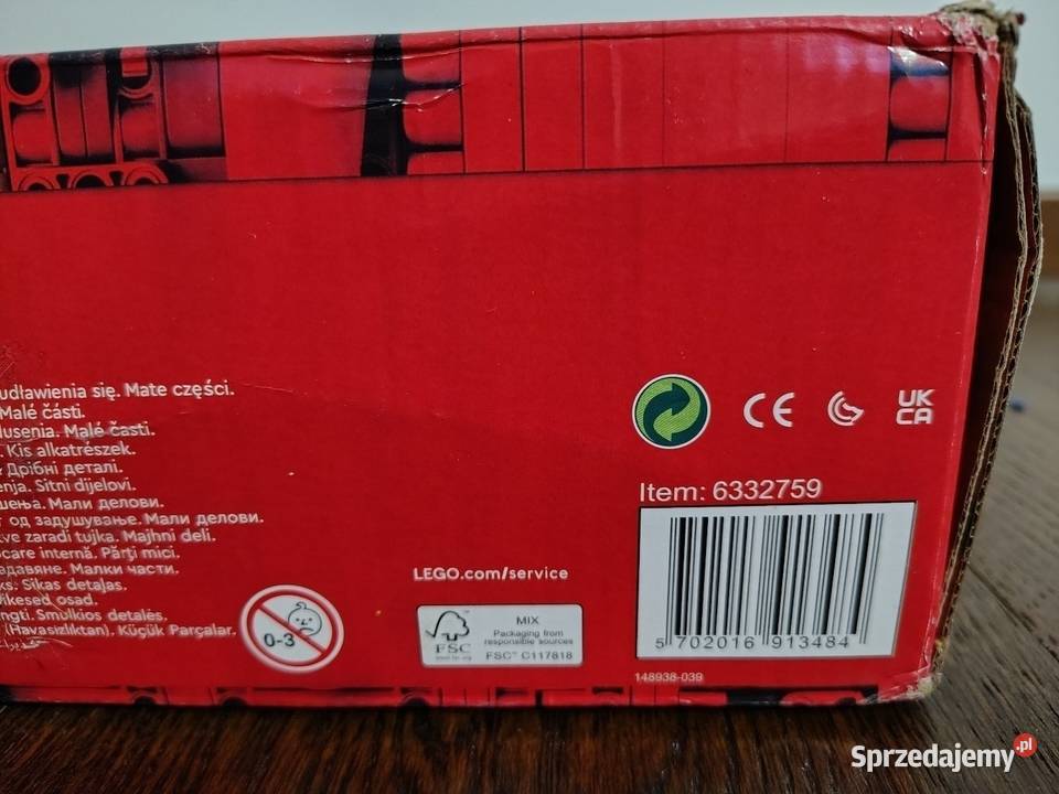 LEGO ferrari GTE 488 Gdynia