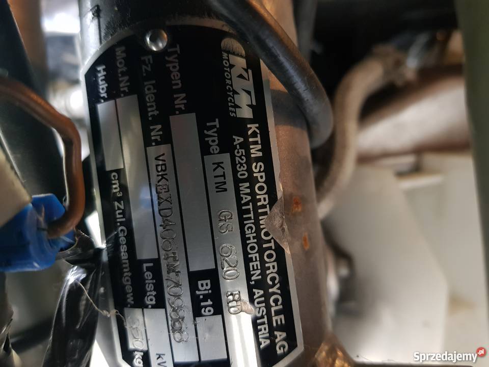 KTM GS 620 KTM lubelskie