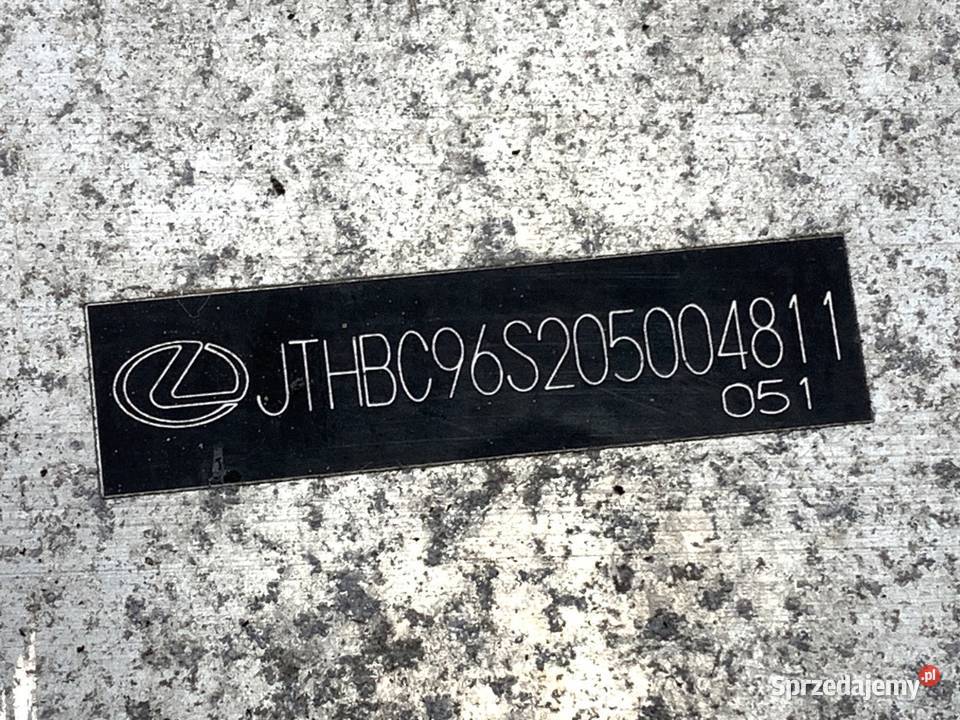 BELKA ZDERZAKA PRZÓD LEXUS GS 0512 WZMOCNIENIE