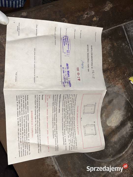 Kuchnia węglowa typ 610 Pyskowice