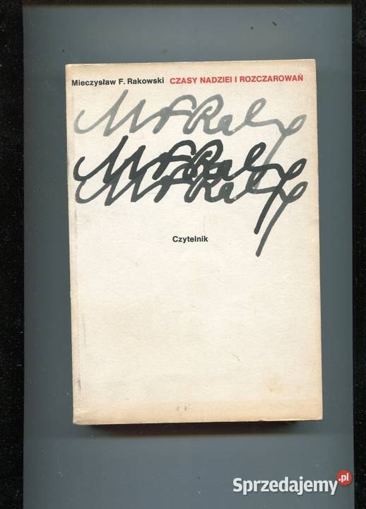 Czasy nadziei i rozczarowań czII Szczecin sprzedam