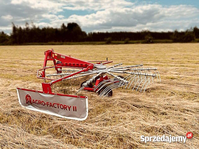 Zgrabiarka KN350 35m agro faktory 2 TANDEM Jarosław