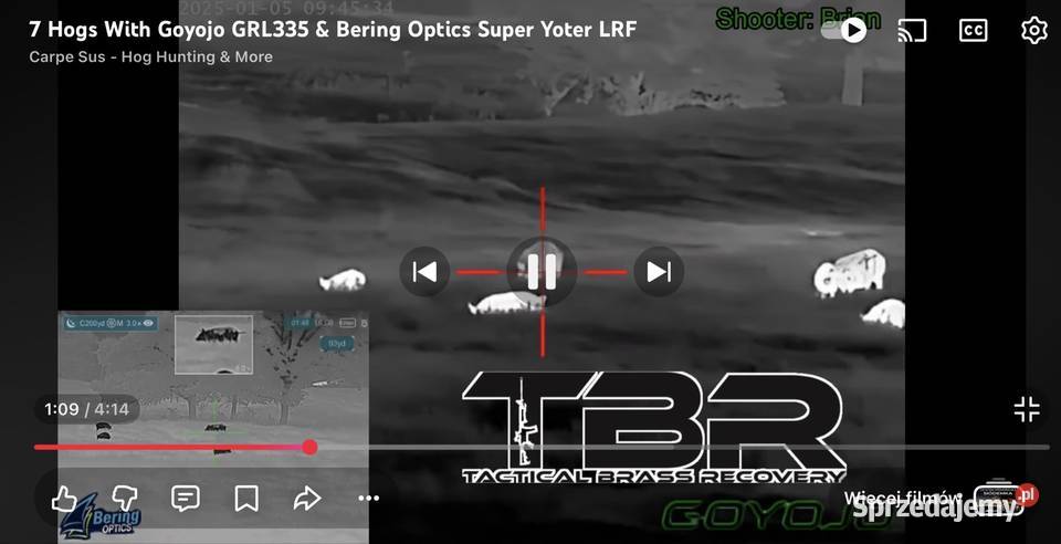 Luneta Termowizyjna Profesjonalistów Goyojo wielkopolskie Poznań