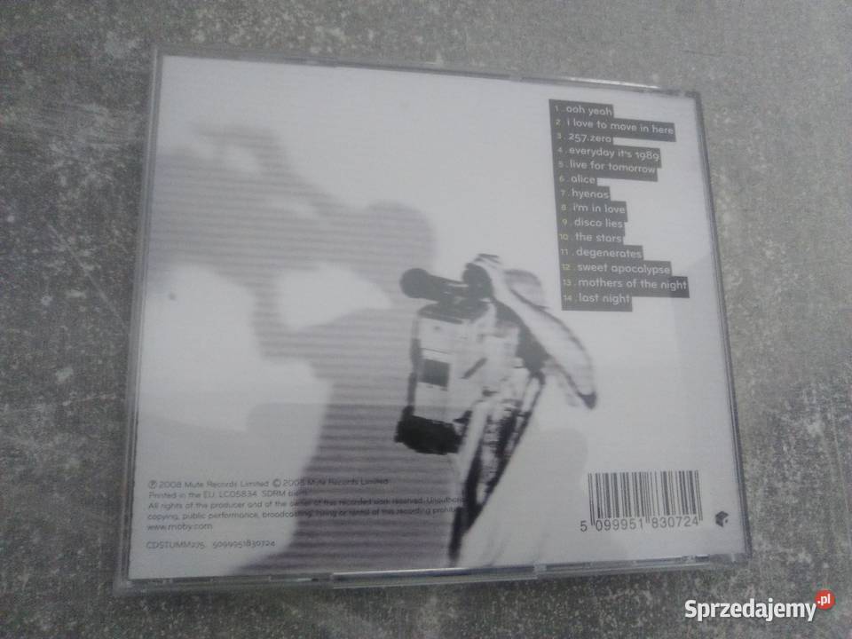 Moby Last night Poznań