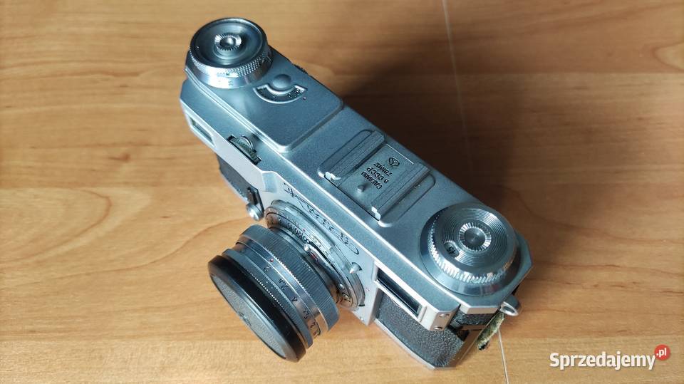 Aparat fotograficzny Kiev i obiektyw Jupiter 8M Szałsza