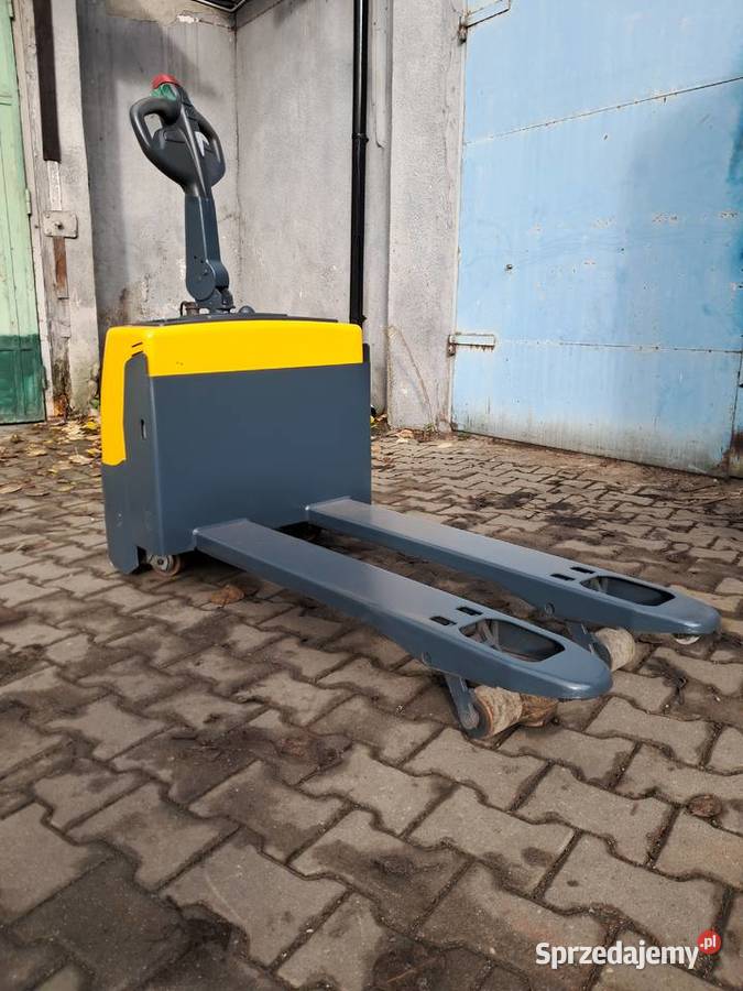 Wózek paleciak elektryczny Jungheinrich EME 114 Bytom sprzedam