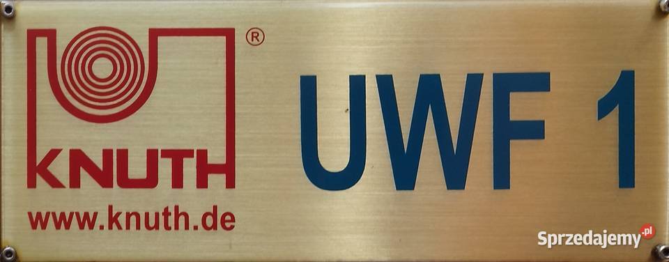 Frezarka produkcji Niemieckiej Knuth UWF1 Bydgoszcz