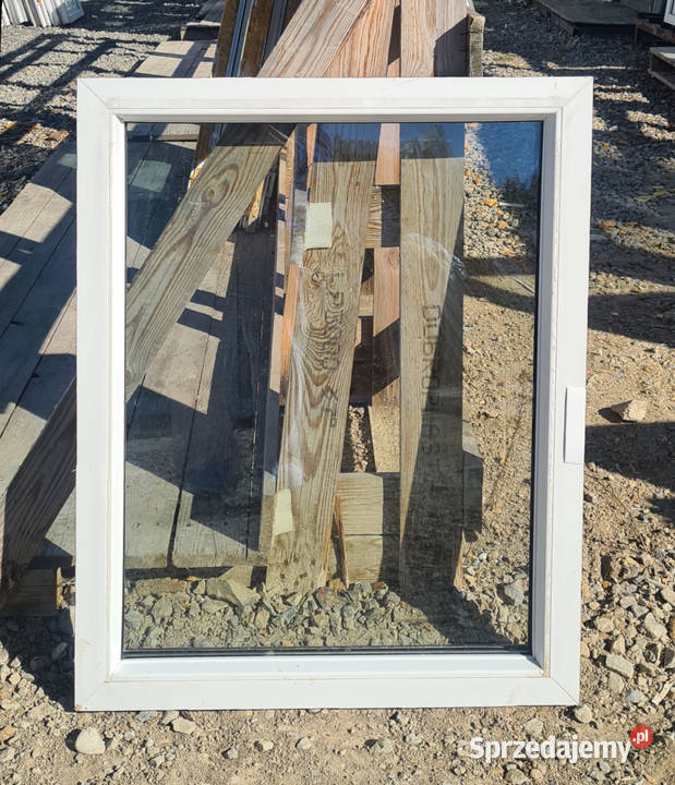 OKNA KacprzaK Witryna 73X92 FIX Używany PCV mazowieckie Siedlce