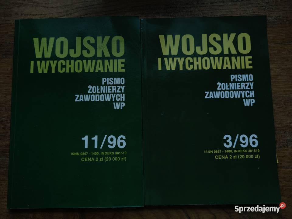 Wojsko i wychowanie Pismo żołnierzy zawodowych Kraków