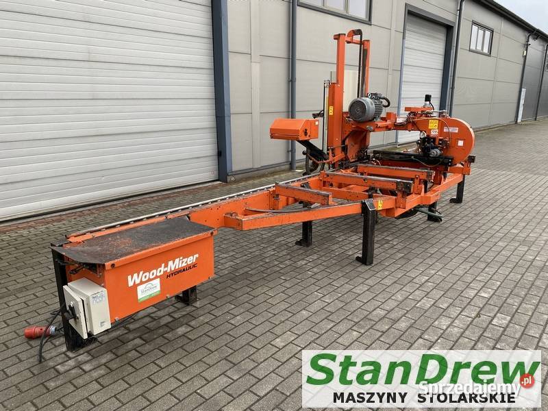 Trak WoodMizer LT40 z hydrauliką i korowarką pomorskie Mojusz