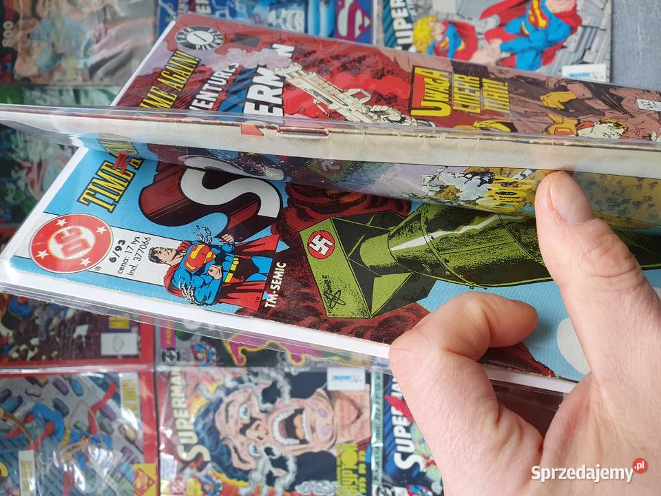 Superman zestaw 70 komiksów wyd TMSemic lata Rok wydania 1990 Gdynia